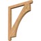 Ekena Millwork Westlake Craftsman Smooth Bracket, Western Red Cedar, 3 1/2"W x 42"D x 48"H BKT04X42X48WTL04SWR - alternate 1